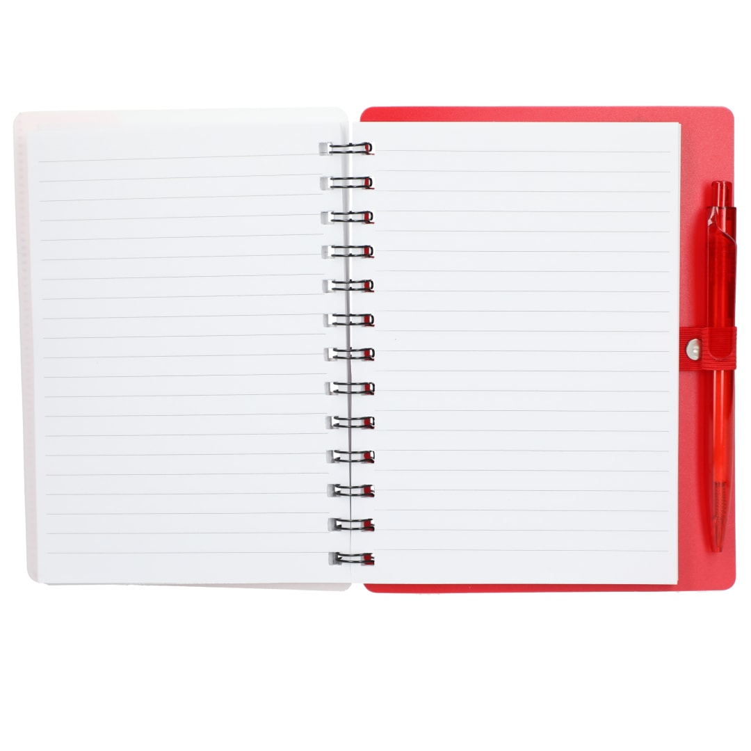 5" x 7" Recycled Pace Spiral Notebook w Pen 34