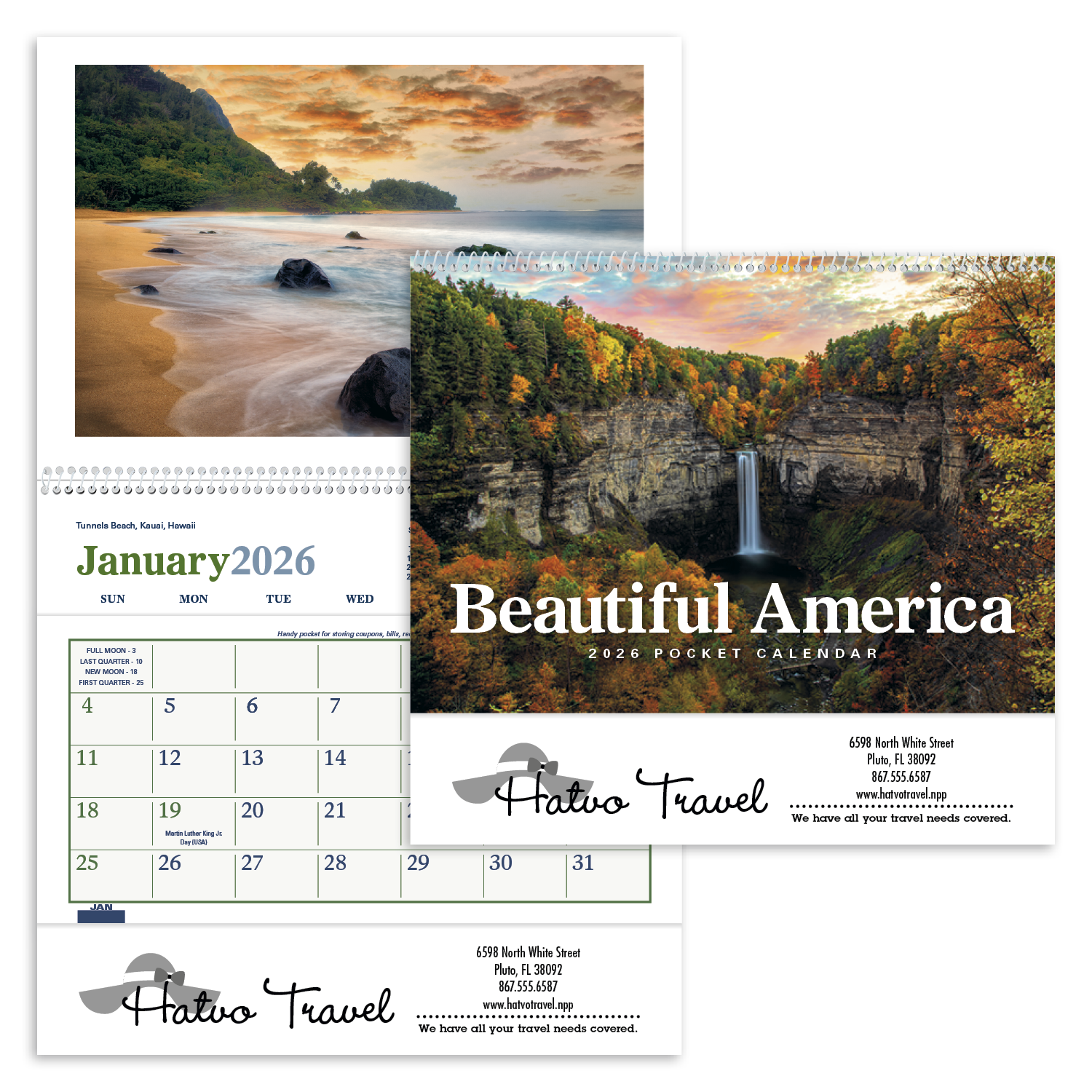 Triumph® Calendars Beautiful America Pocket Calendar 3