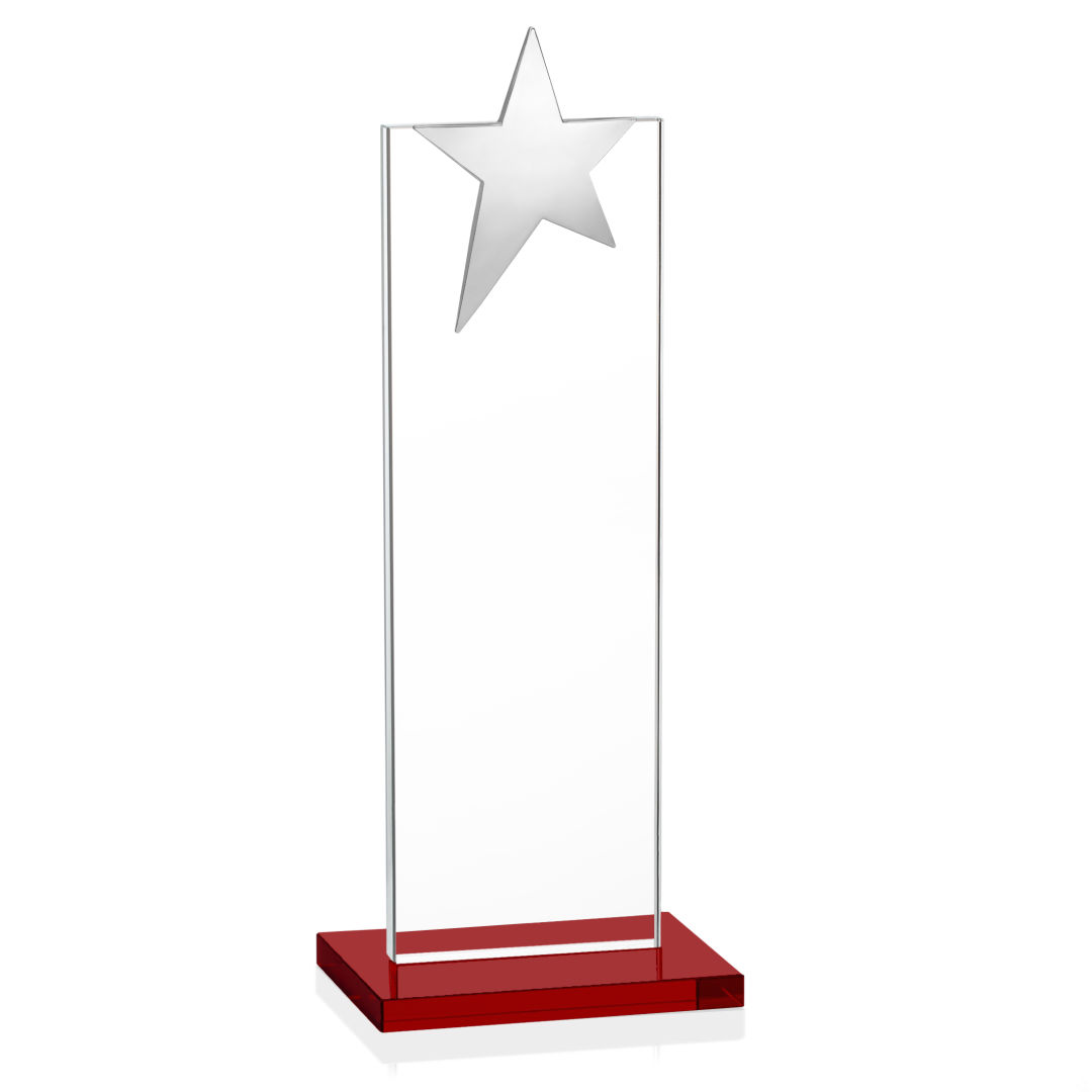 Bryanston Chrome Star VividPrint™ Award - Red 8