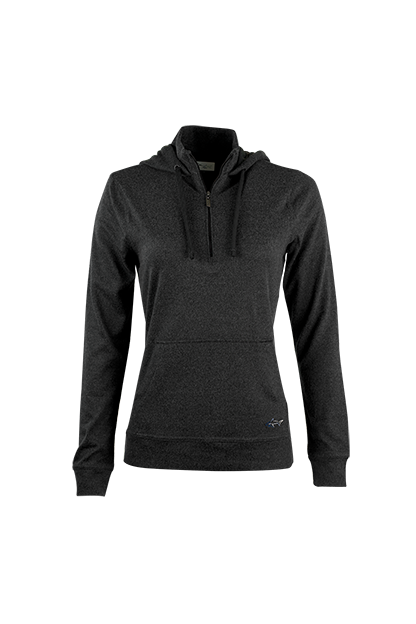 Greg Norman Women's Lab 1/4-Zip Hoodie, custom hoodie or sweatshirt with logo imprint 17