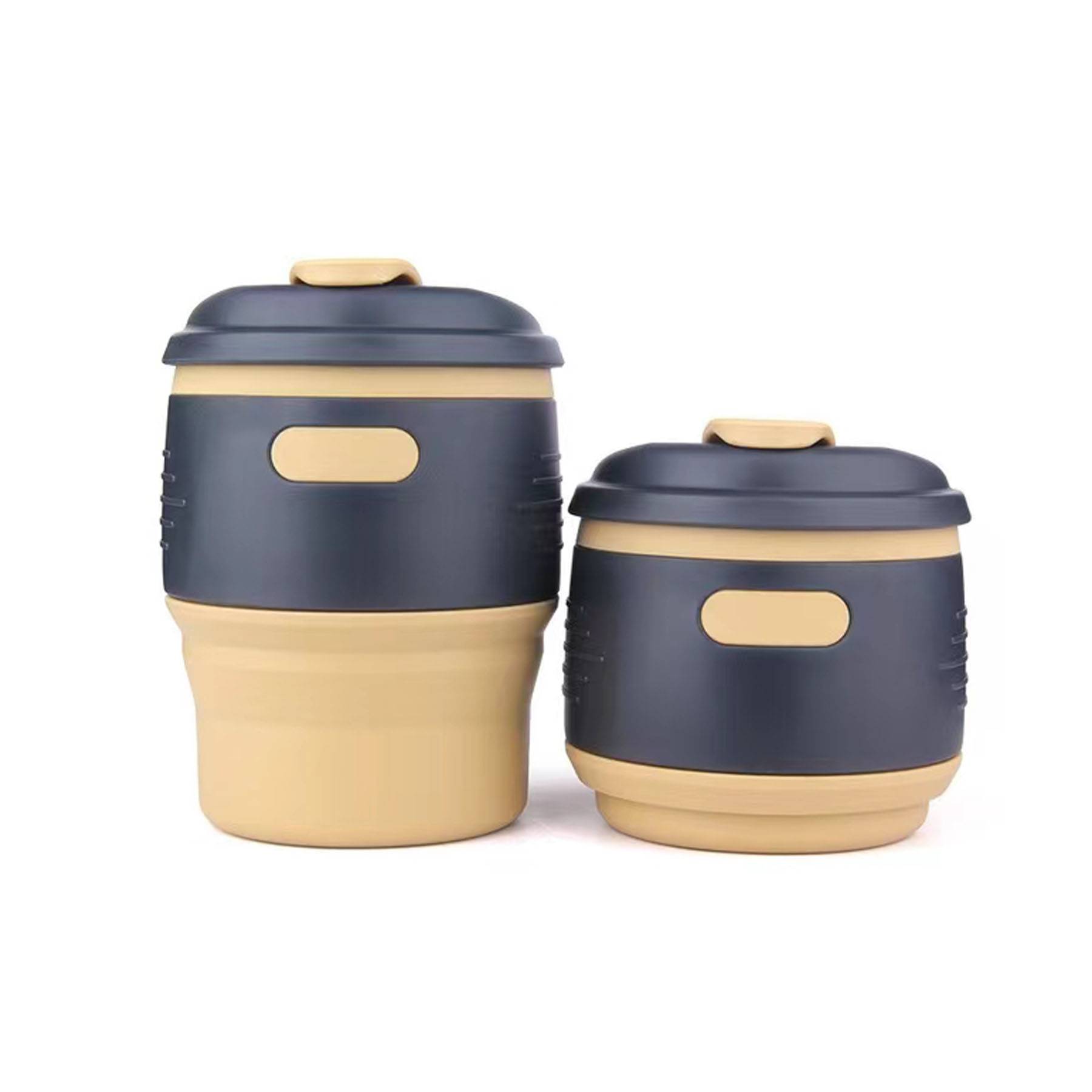 Portable Silicone Collapsible Travel Coffee Mug 4