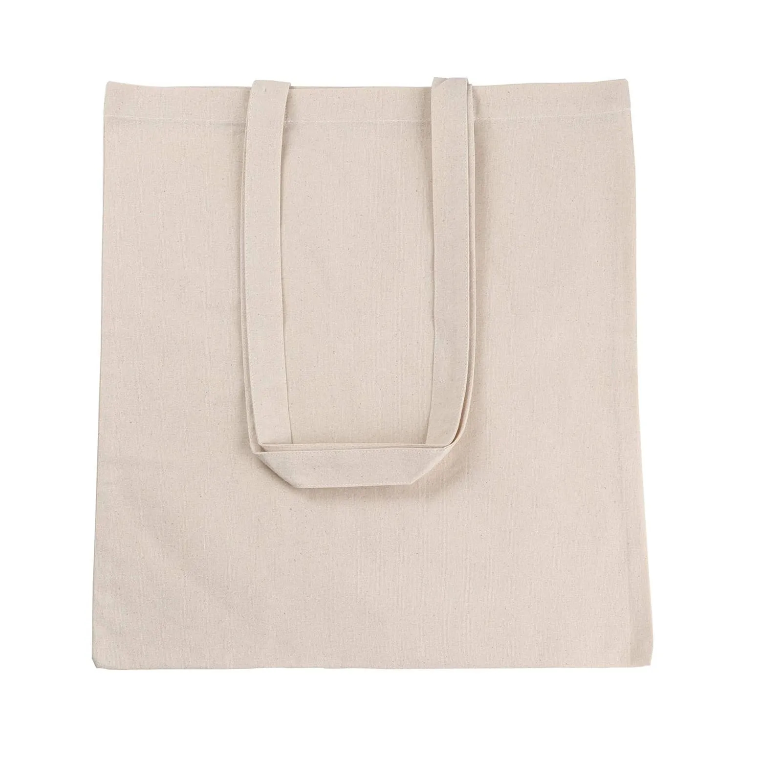 12oz Natural Canvas Convention Tote Bag 2