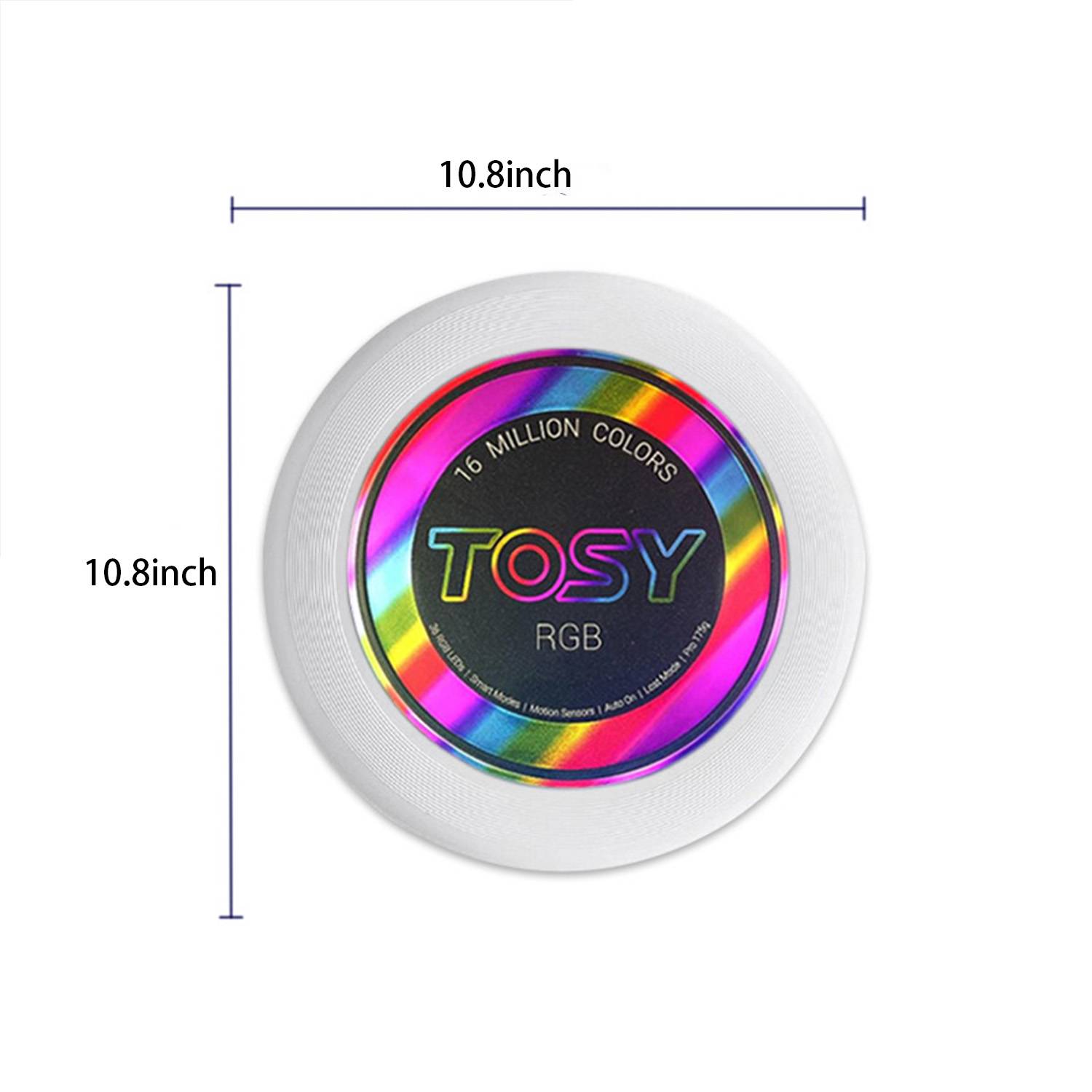Custom LED Glowing Flying Disc – PE Material & Outdoor Fun 3