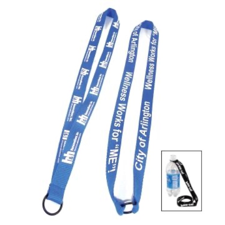 3/4" Water Bottle Lanyard (15 Days)