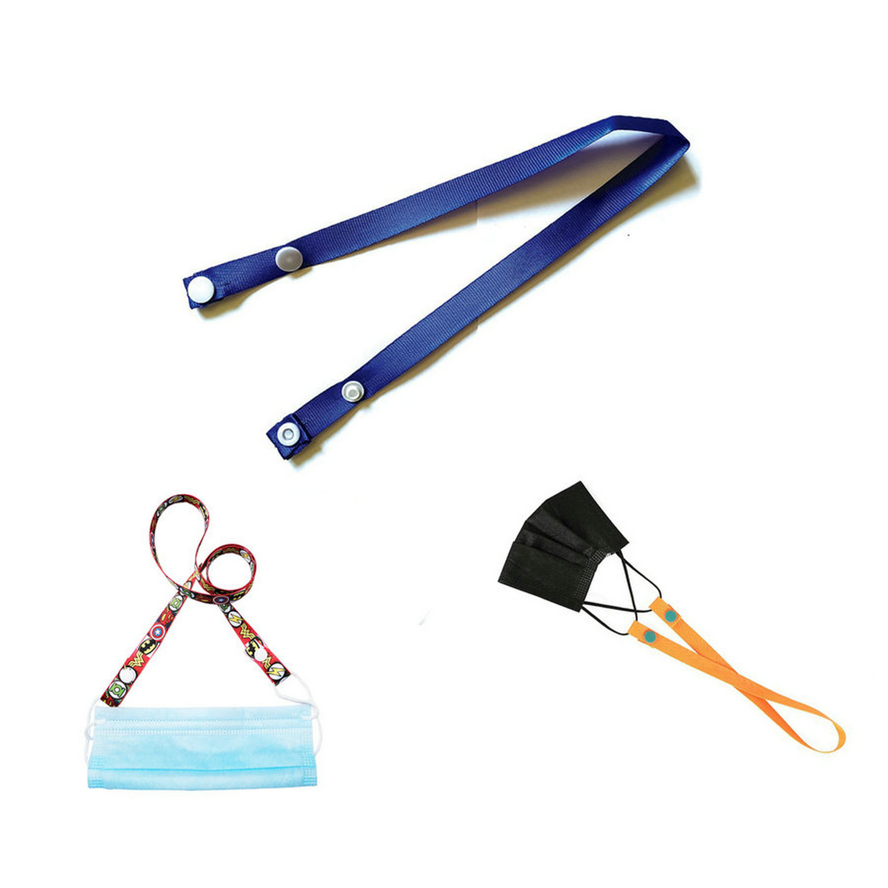 5/8" Polyester Mask Lanyard 2