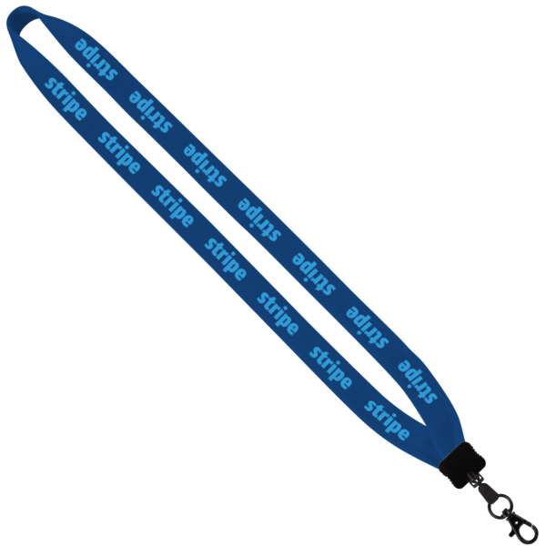 3/4" Cotton Lanyard with Plastic Clamshell & O-Ring 4