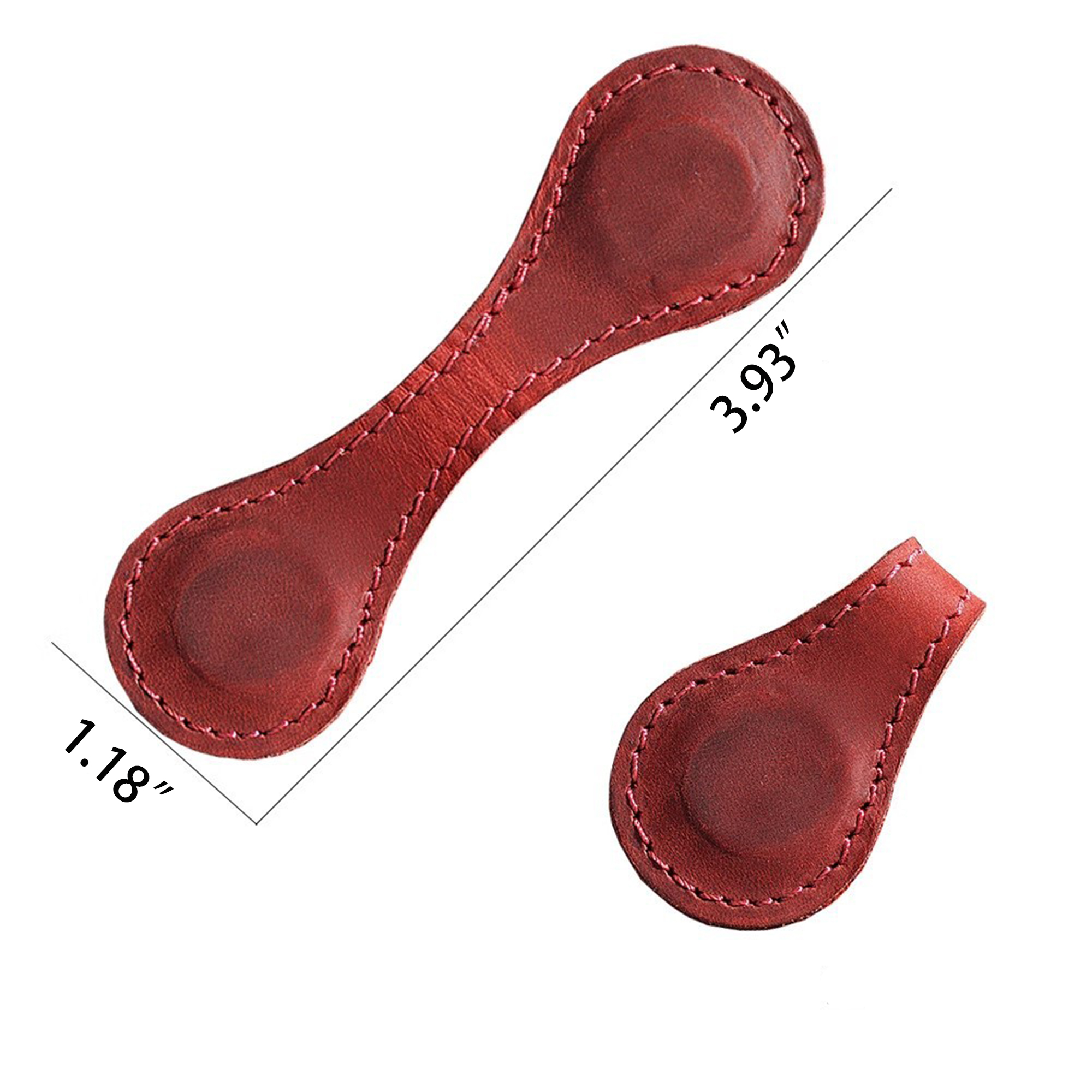 Vintage PU Magnetic Bookmark 2