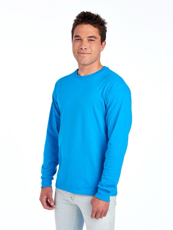 FRUIT OF THE LOOM HD Cotton™ Unisex Long-Sleeve T-Shirt 48