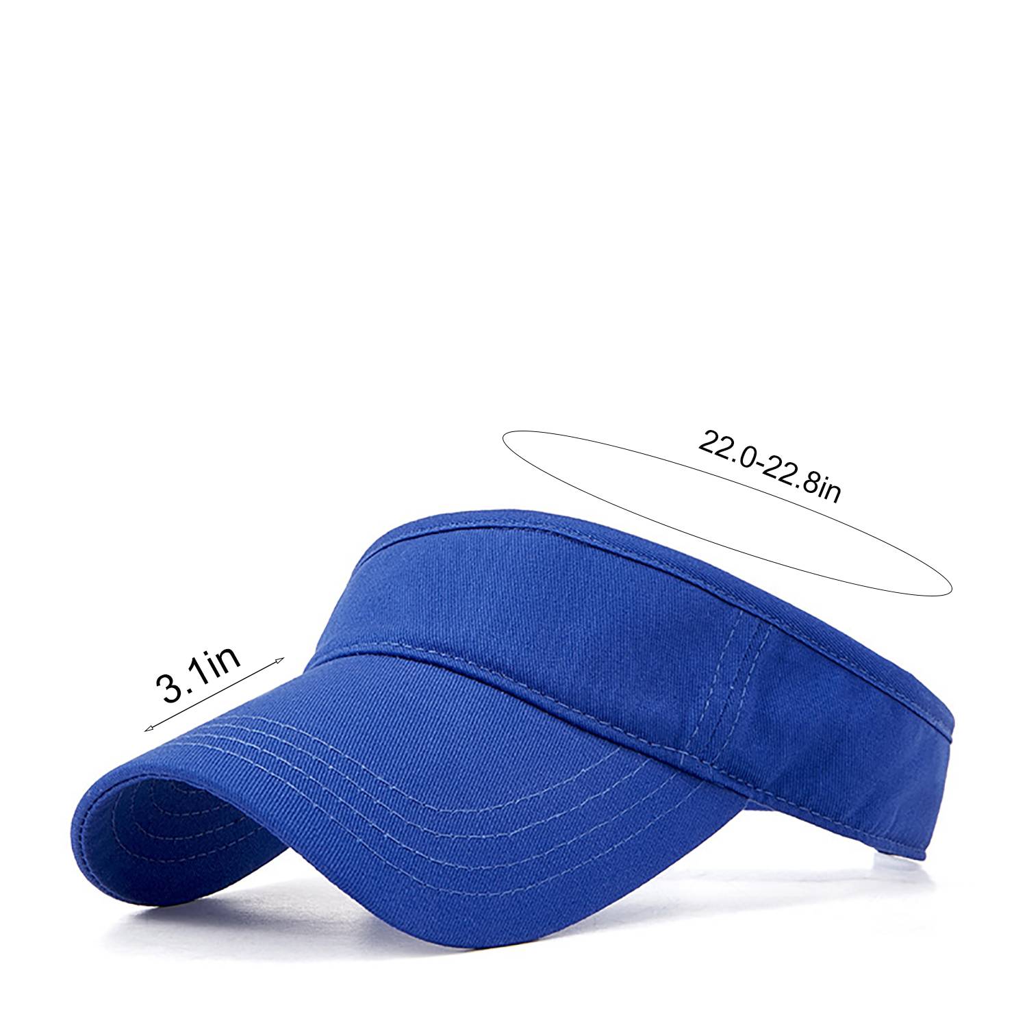 Adjustable Sun Protection Visor Hat for Outdoor Sports 2
