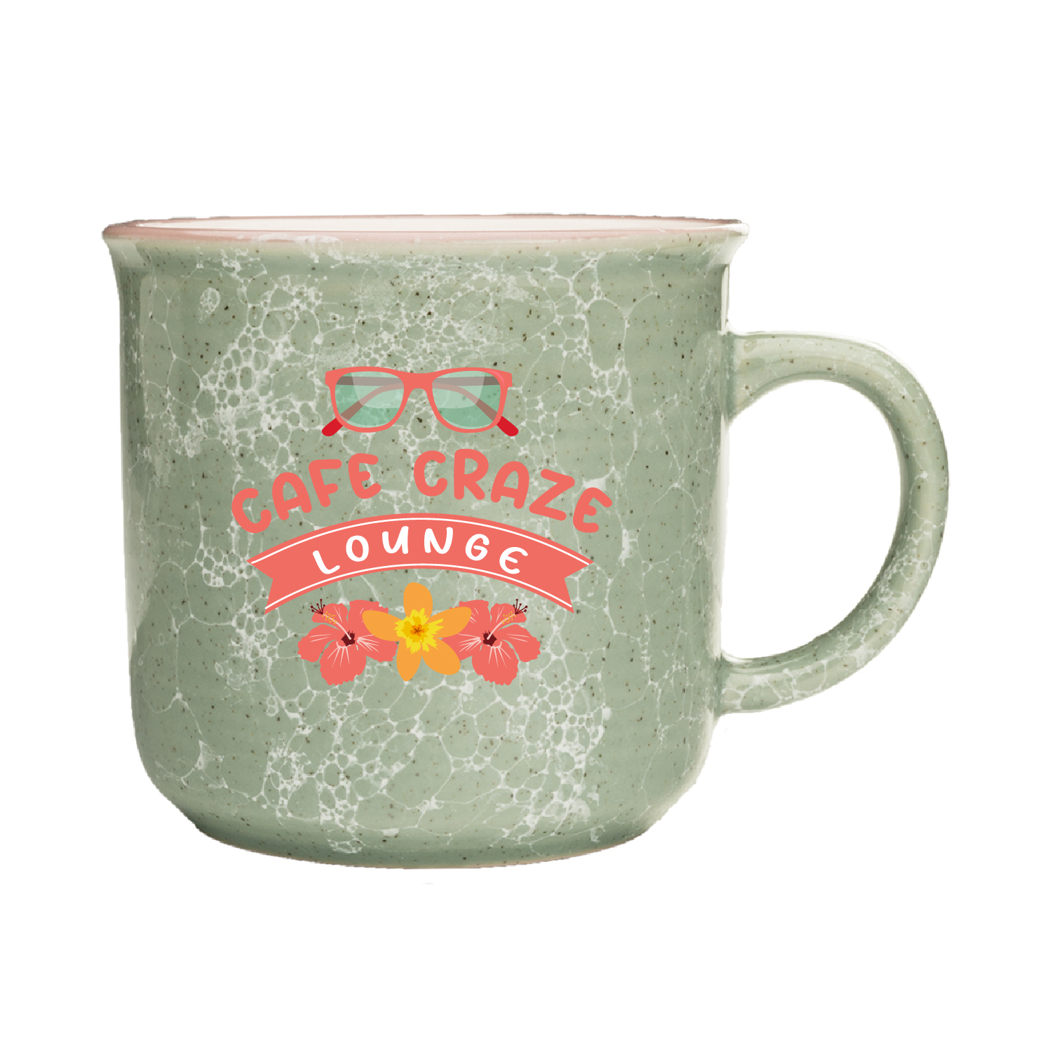 13 oz. Cairn Marble Coffee Mug (Full Color Imprint) 4
