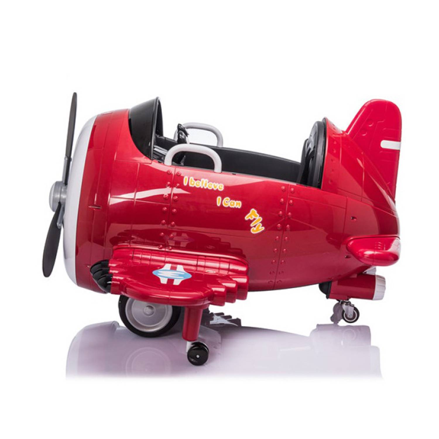 Kids Electric Ride-On Airplane Car Remote Control Toy 7