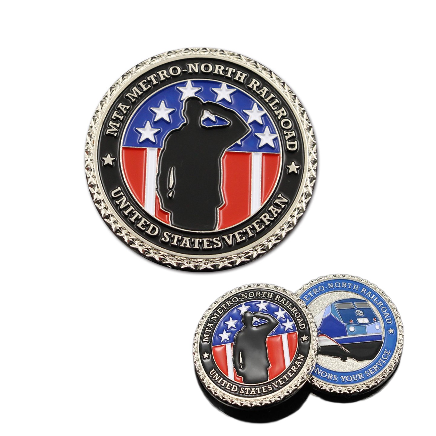 Die Cast Painted Souvenir Coin 5