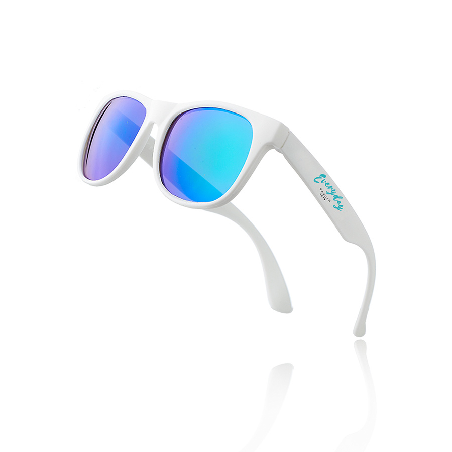 Vivid Glow Shades w/ white frames