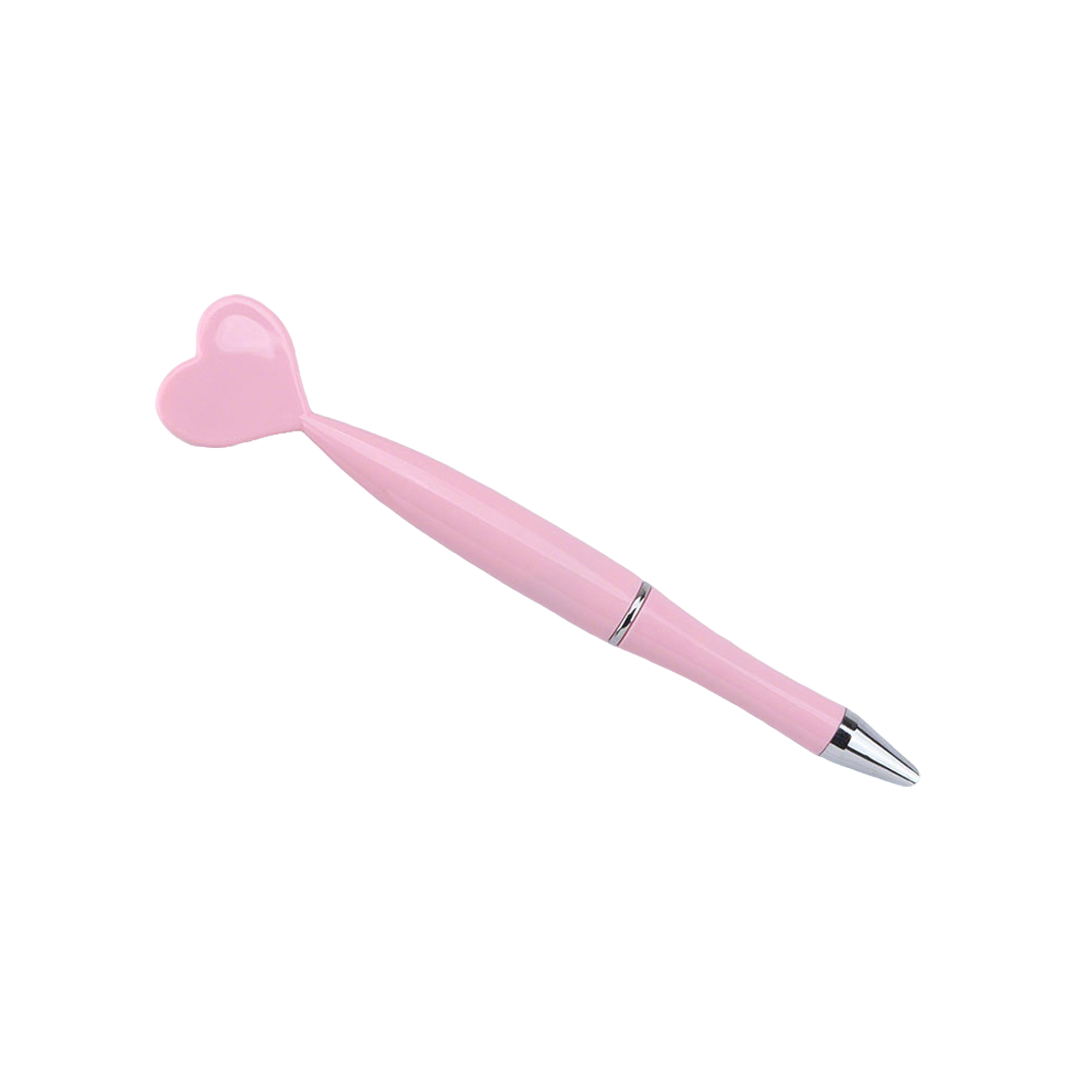 Heart Shape Ballpoint Pen With Custom Barrel Print 2