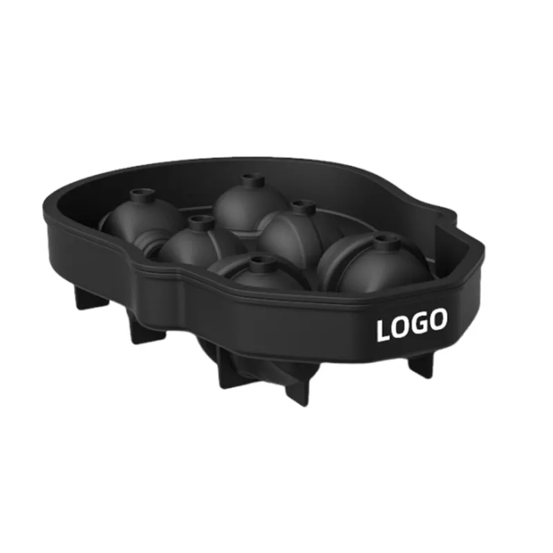 6-Grid Skull Ice Ball Maker 6