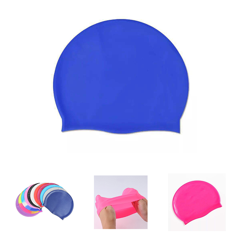 Solid Silicone Swimming Cap 2