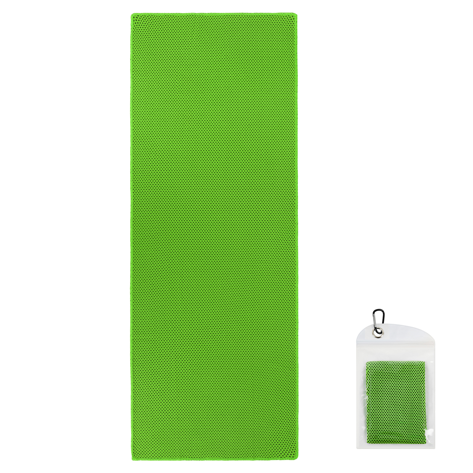 Breathable Cooling Towel With PVC Zip Pocket 22