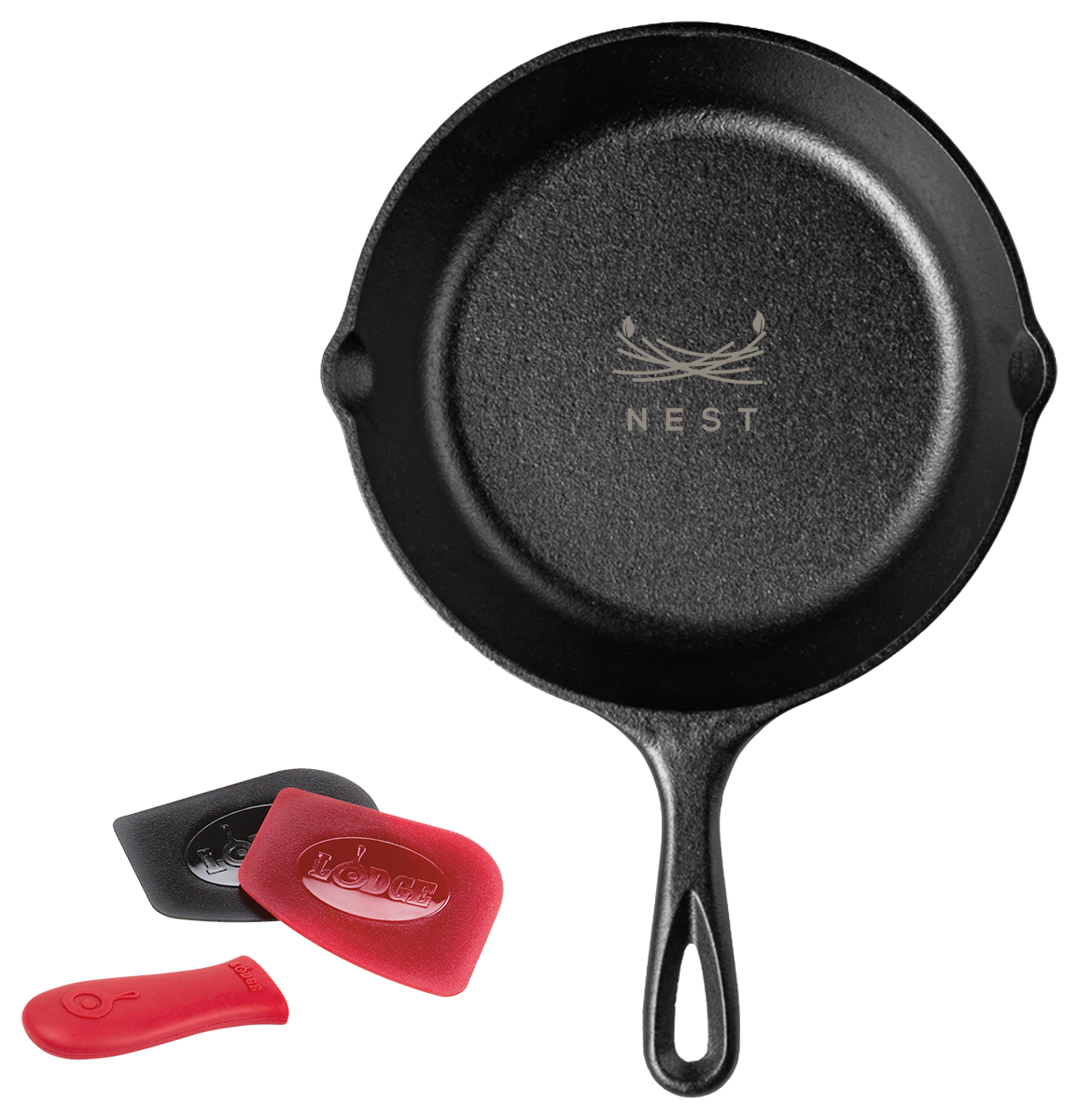 Lodge® 8" Cast Iron Starter Gift Set 7