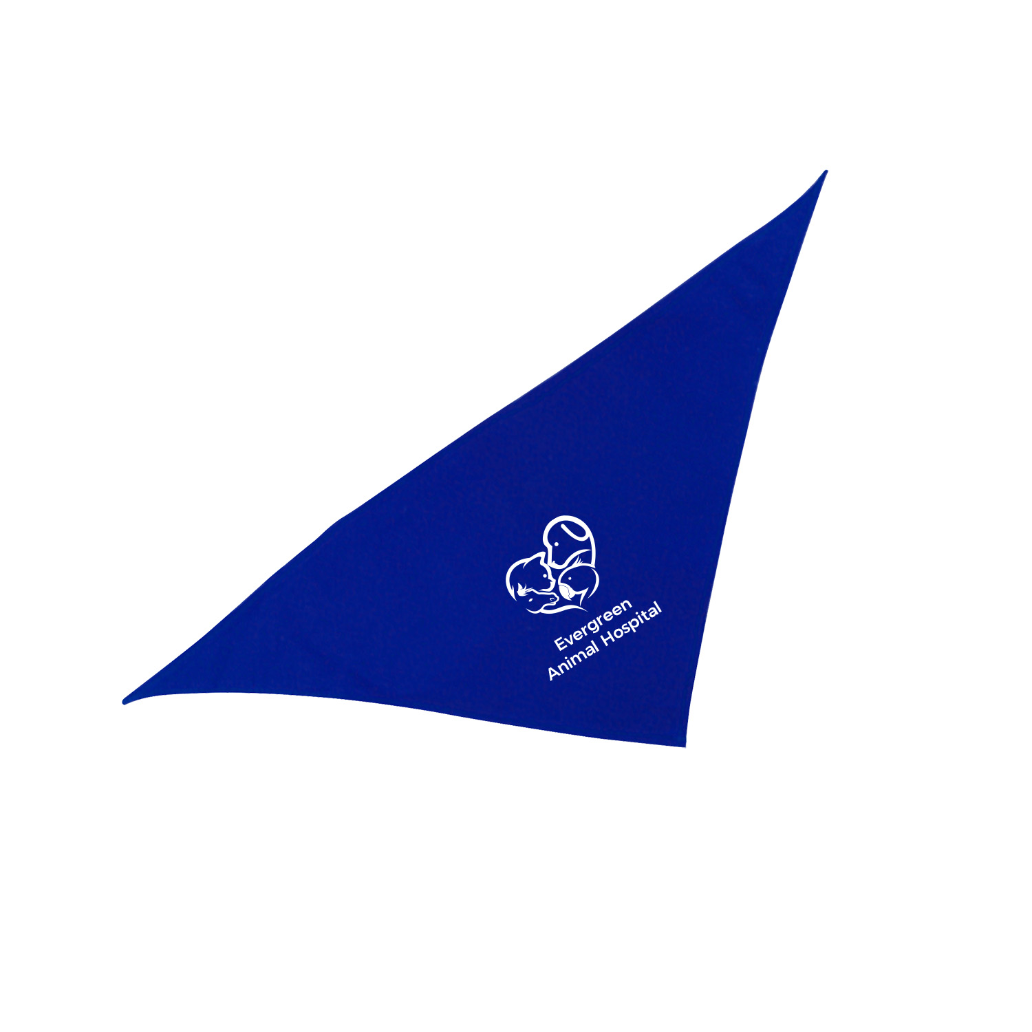 Tripaw Triangle Bandana - Small (1 Color Imprint) 2