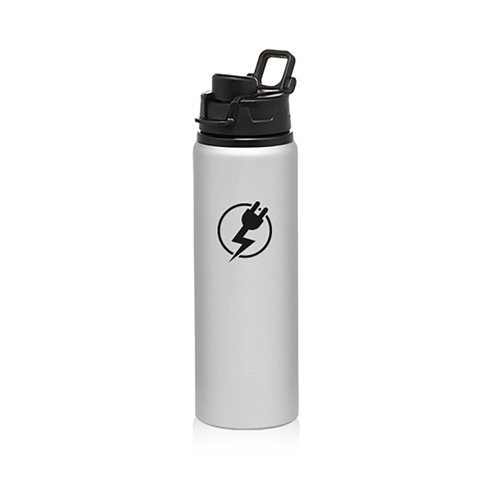 25 oz Aluminum Sports Bottle, custom water bottle with logo imprint 2