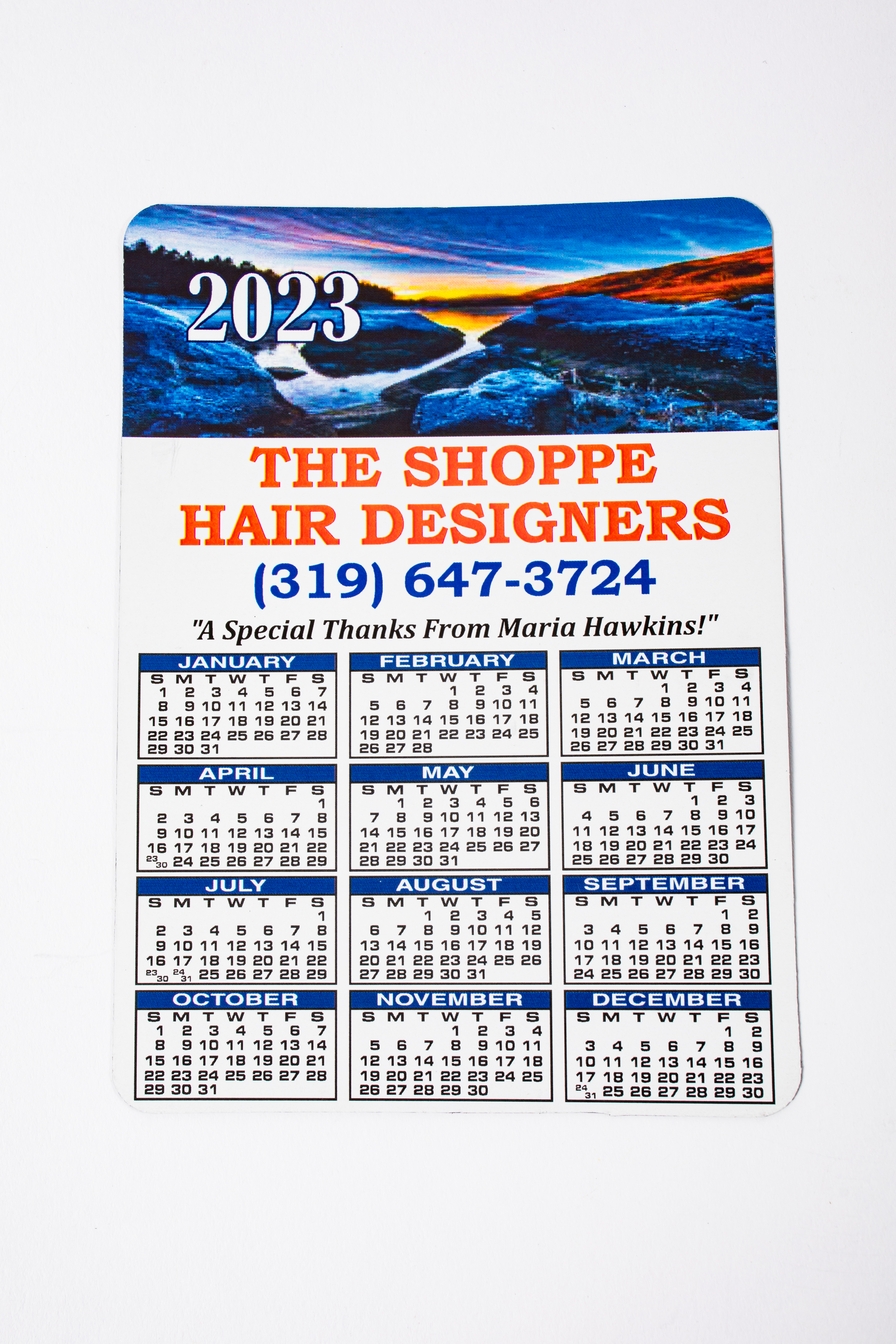 4X6 Scenic Calendar Magnet 5