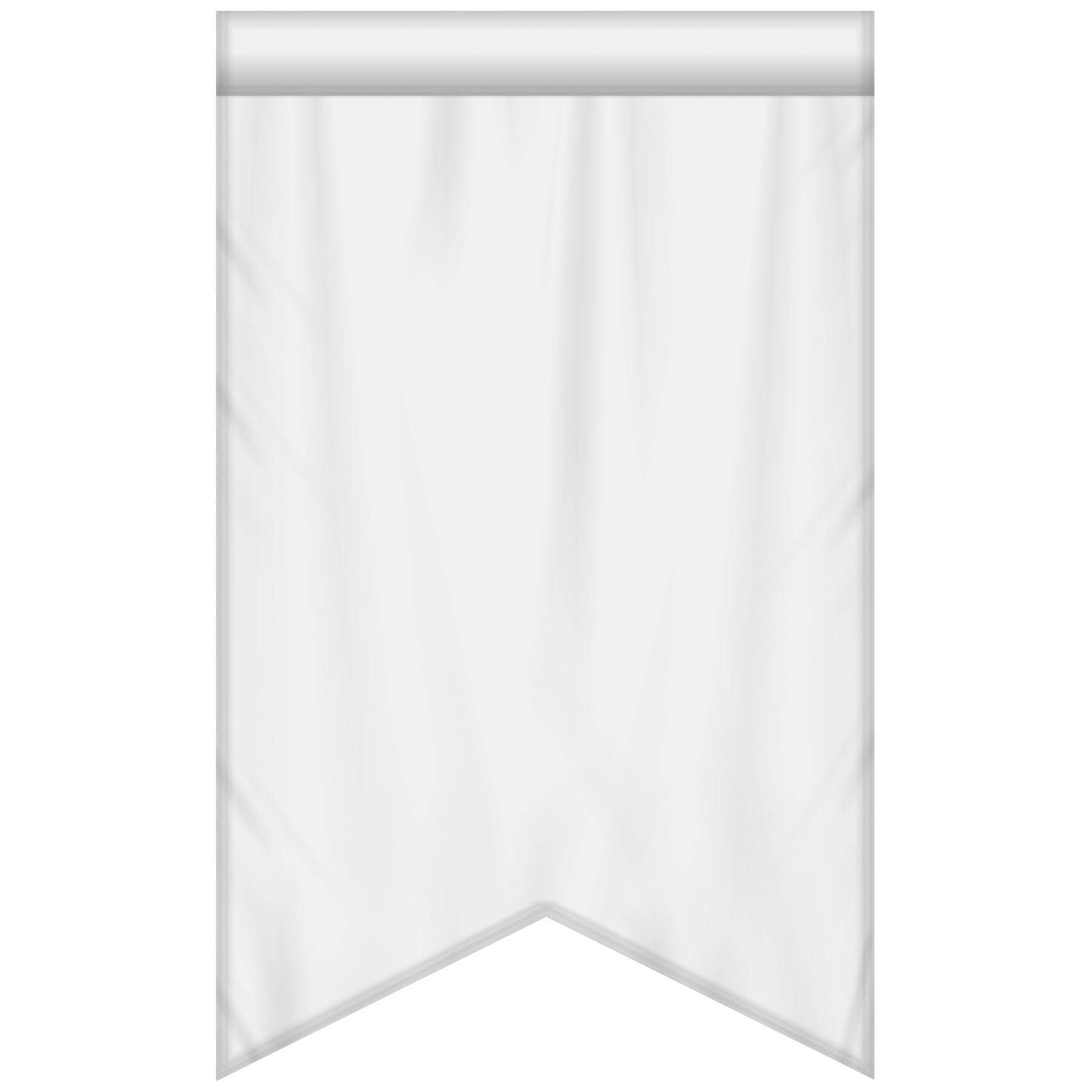 2' x 3' Championship Banner Single Sided Dove Tail Cut 14