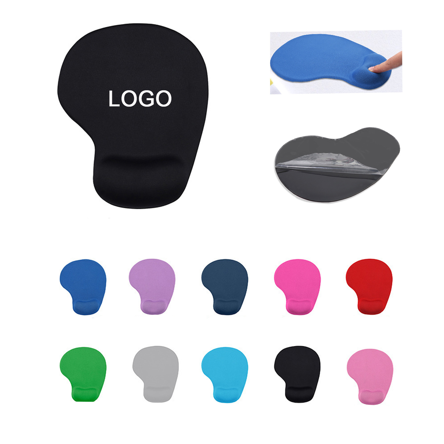 Mouse Pad With Wrist Rest 1