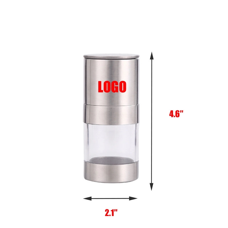 Custom mini Adjustable Coarseness Spice Mill 2