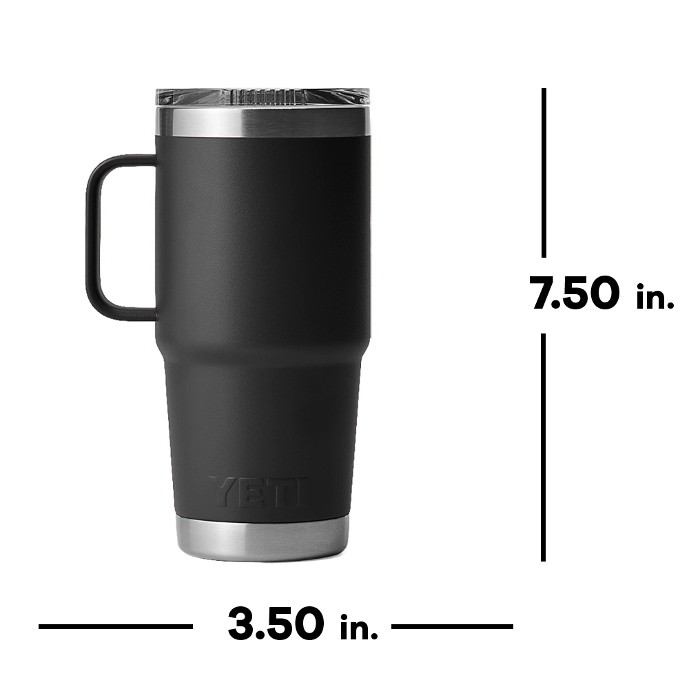 Yeti 20 oz Rambler Travel Mug with Stronghold Lid 3