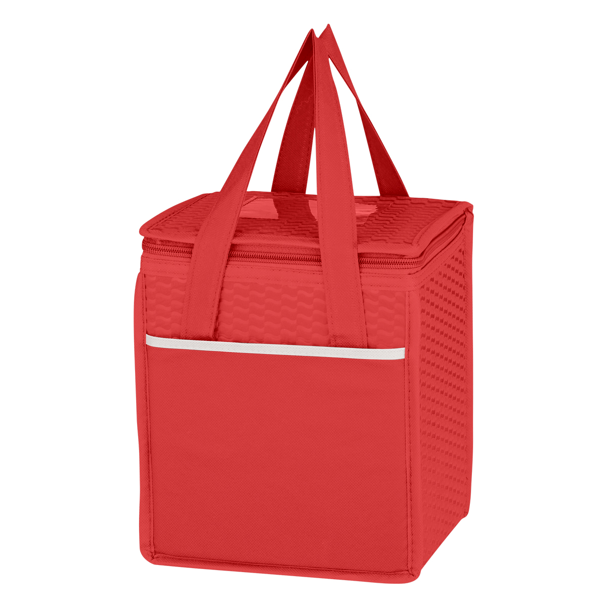 Non-Woven Wave Design Kooler Lunch Bag 7