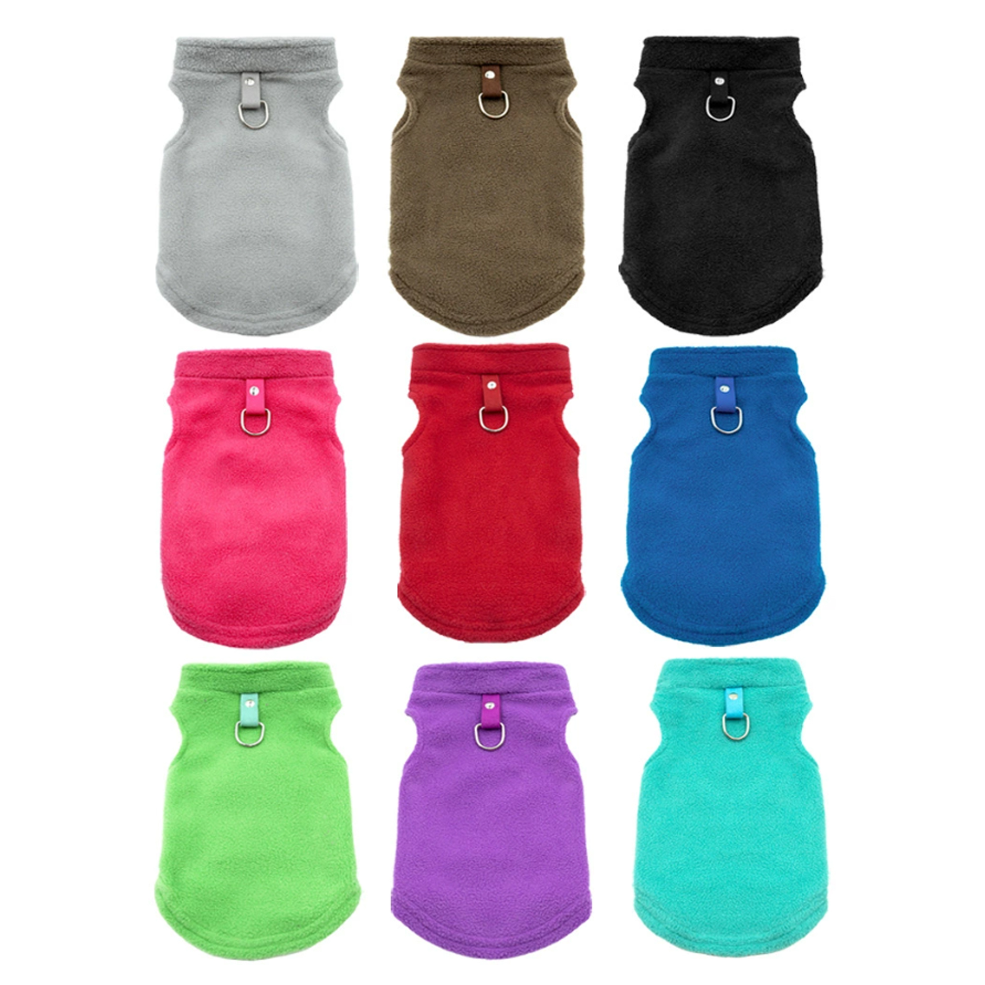 Polar Fleece Pet Dog Coat Clothing 2