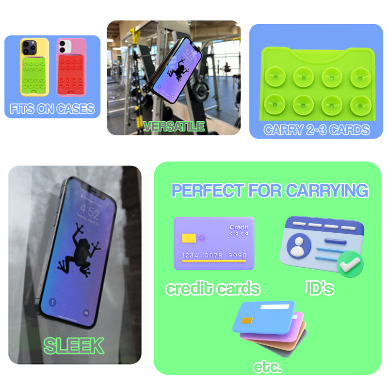 Silicone Suction Phone Case Mount 4
