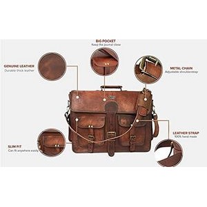 Briefcase Laptop Messenger Bag 2