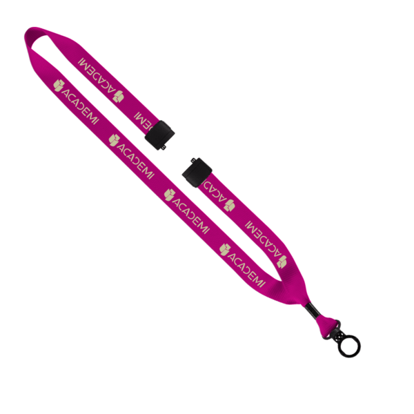3/4" Polyester Lanyard with O-Ring 23