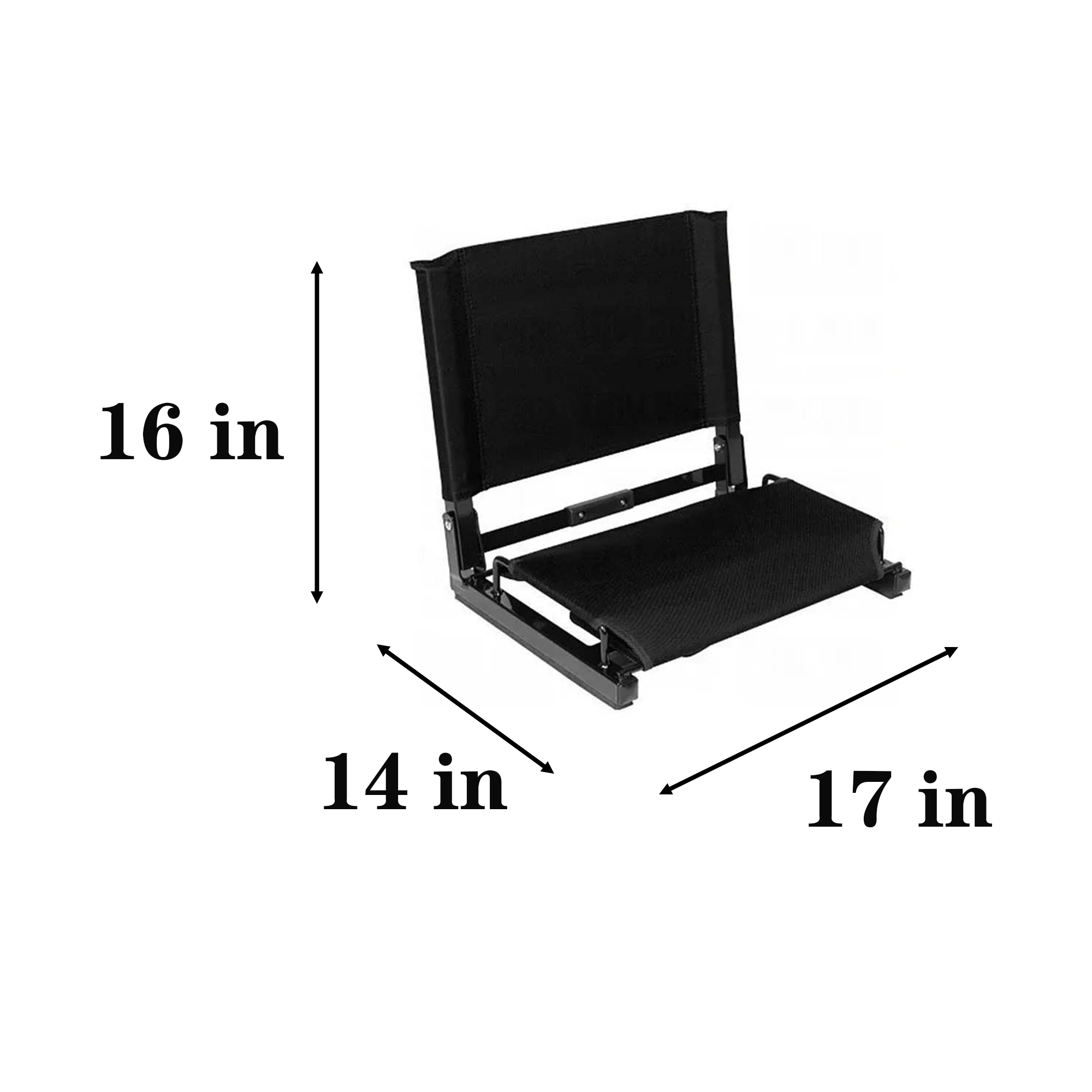 Portable Folding Stadium Stand Chair 3