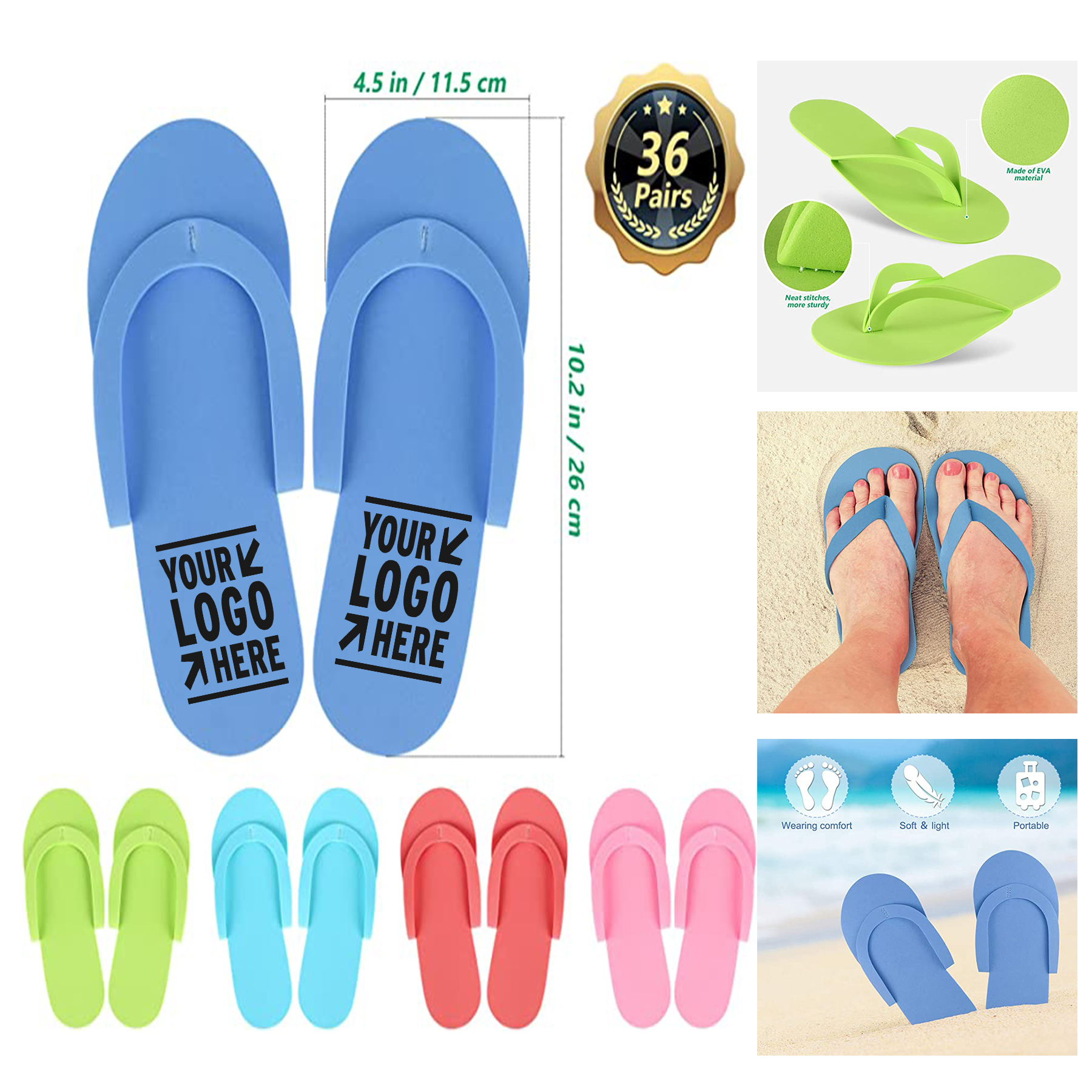 Disposable Pedicure Slipppers 2