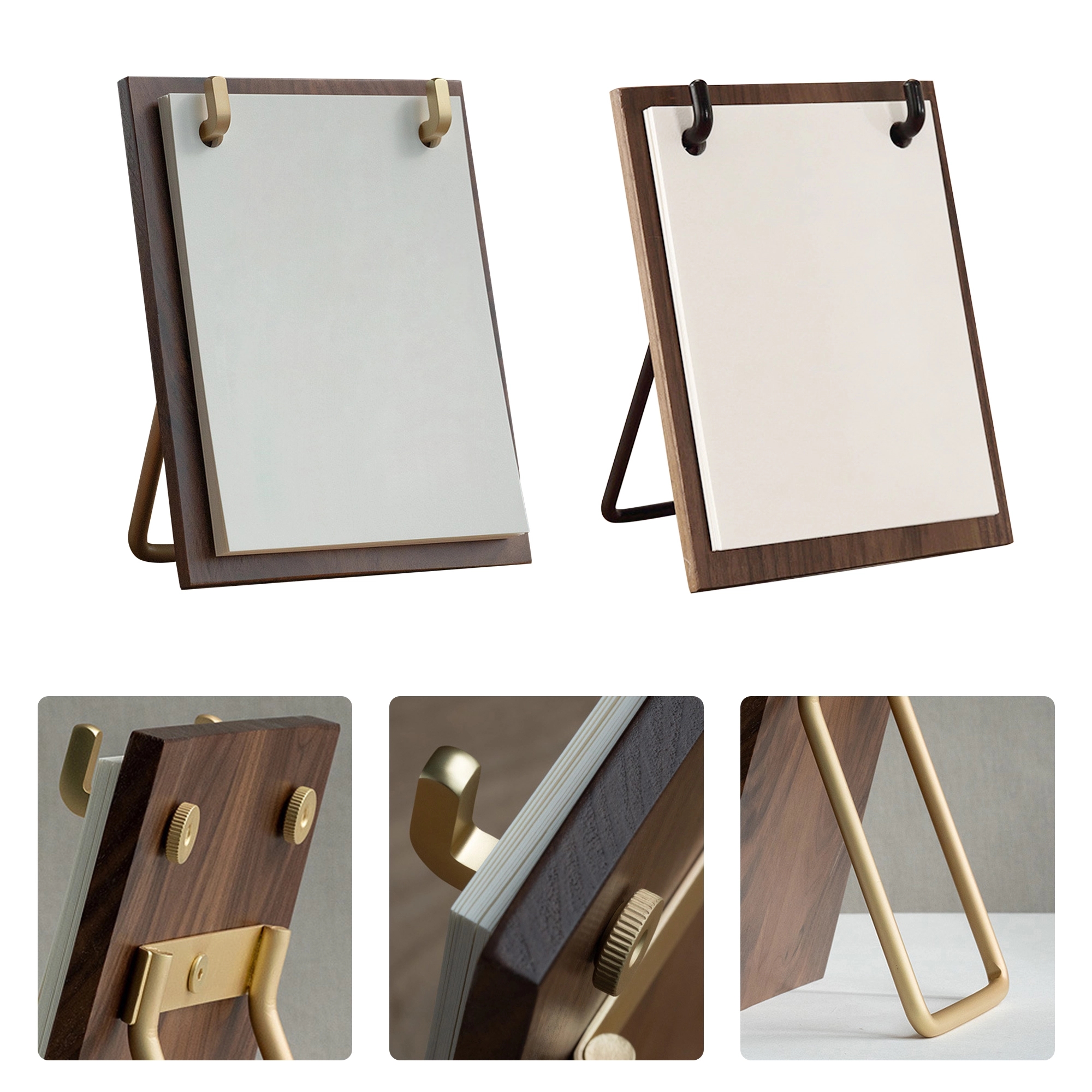 8"x6.5" Custom Flip Wooden Calendar 1