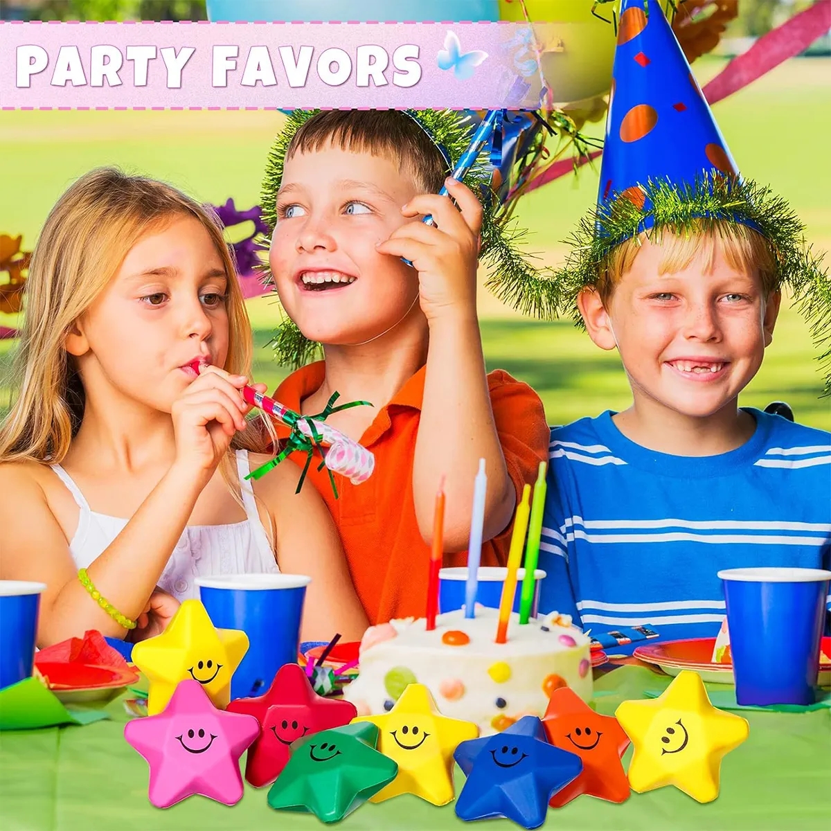 Star Shaped Stress Reliever Pu Ball 7