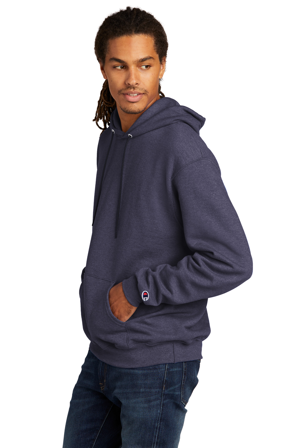 Champion Powerblend Pullover Hoodie. S700 56