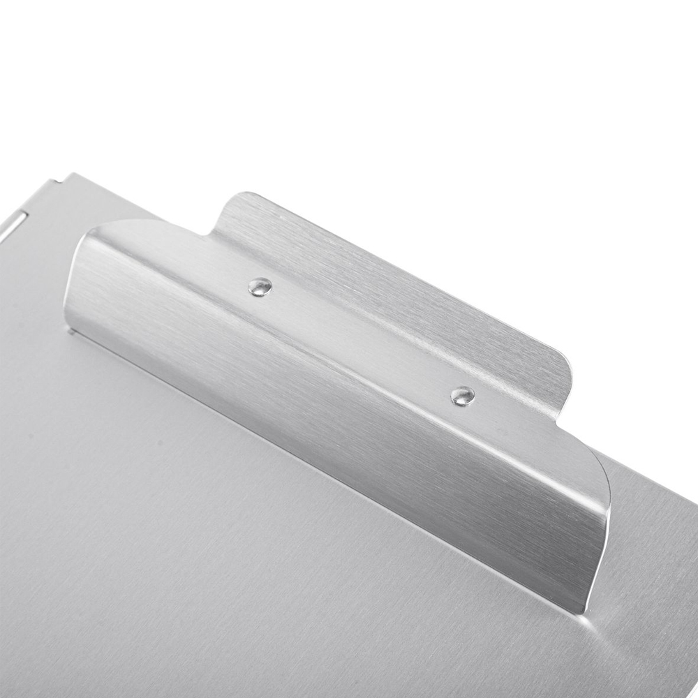 Durable Side Opening Aluminum Clipboard w/ Storage. 3