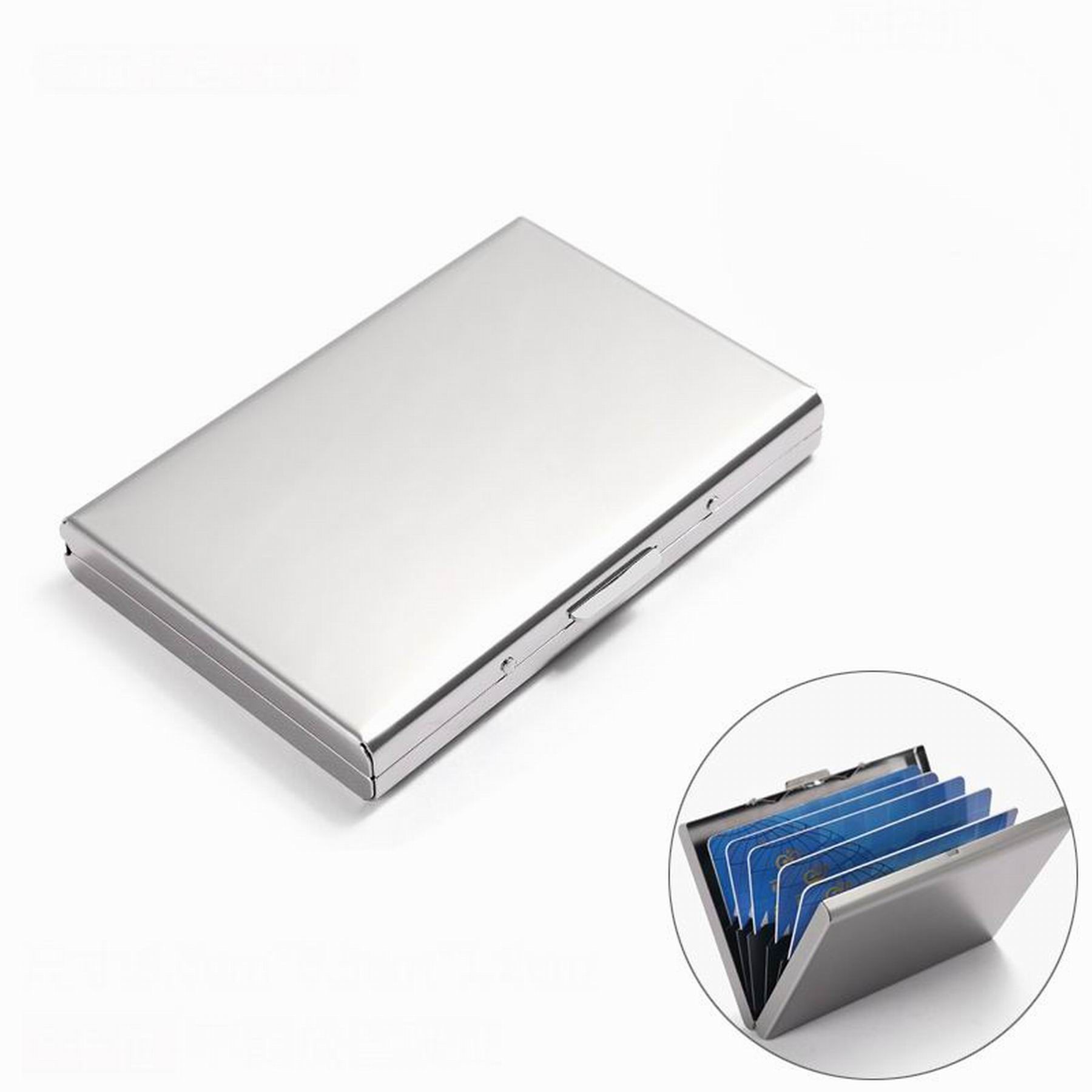 RFID Blocking Stainless Steel Card Case 2