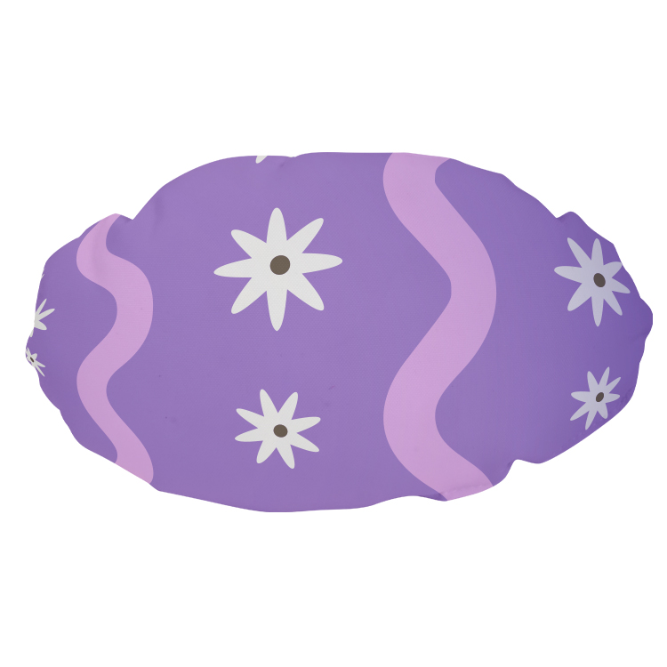 Football Shaped Sublimated Pillow 8