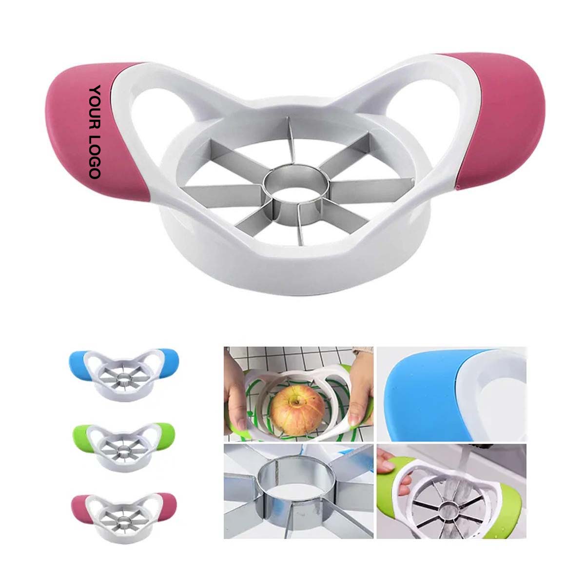 Fruit Cutter with Non Slip Handle 2