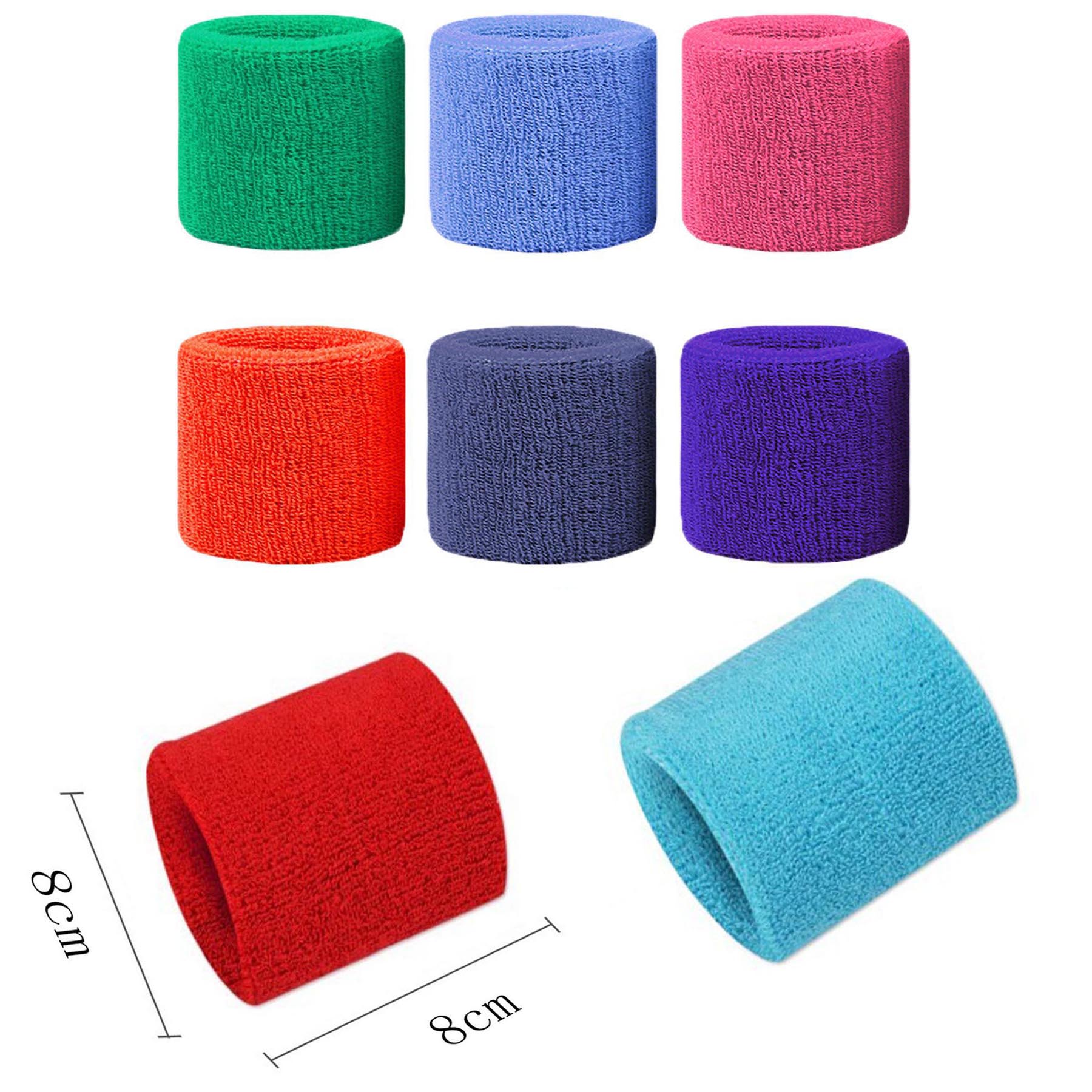 Terry Cloth Sports Wristband 2