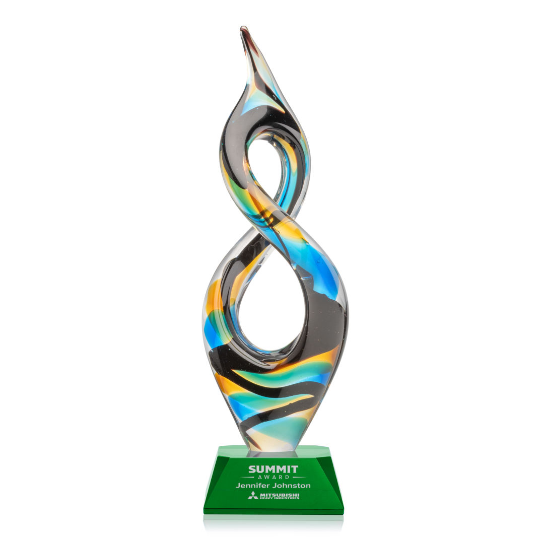 Cosenzo Award on Sheffield Base - Green 13
