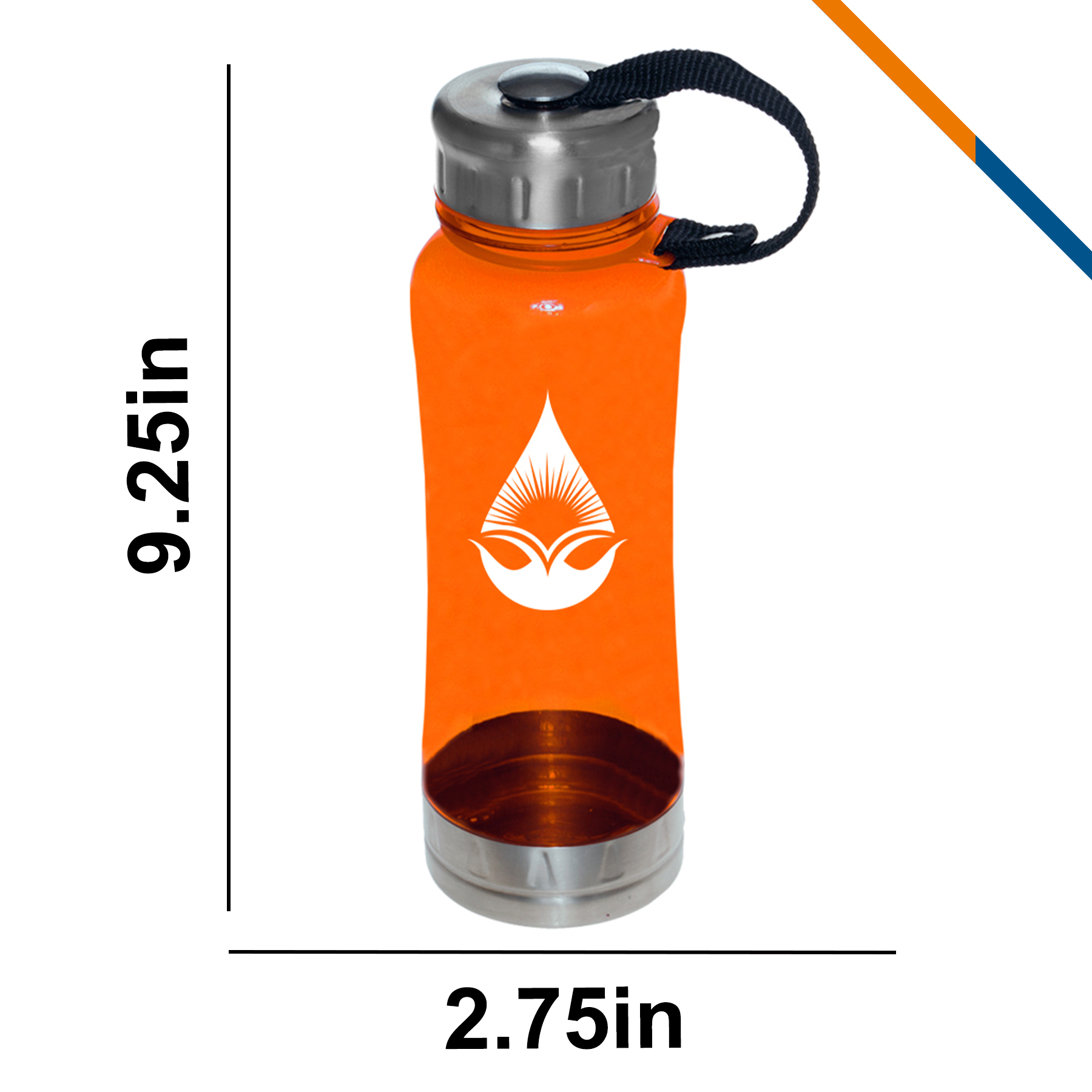 Rika Plastic Sports Bottle - 23 OZ. 5