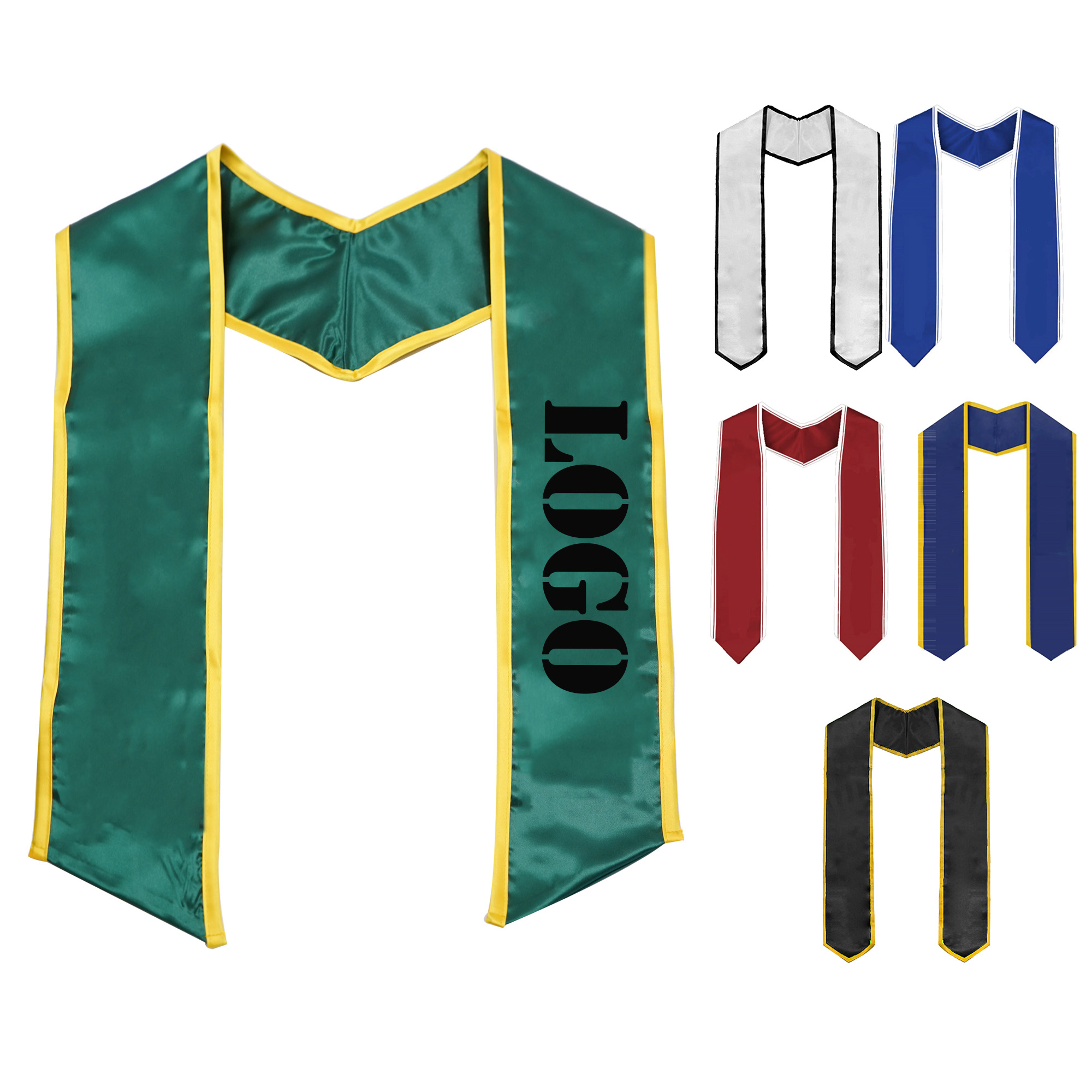 MOQ 50pcs Adult Graduation Honor Stole 2