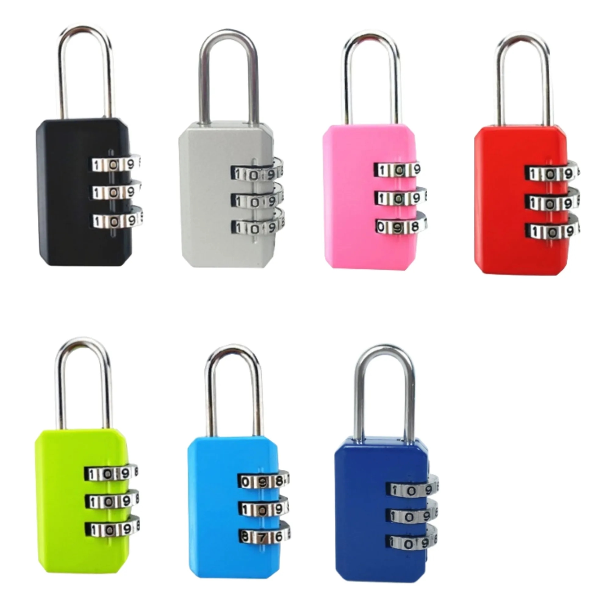 3-Digit Mini Metal Combination Lock 11