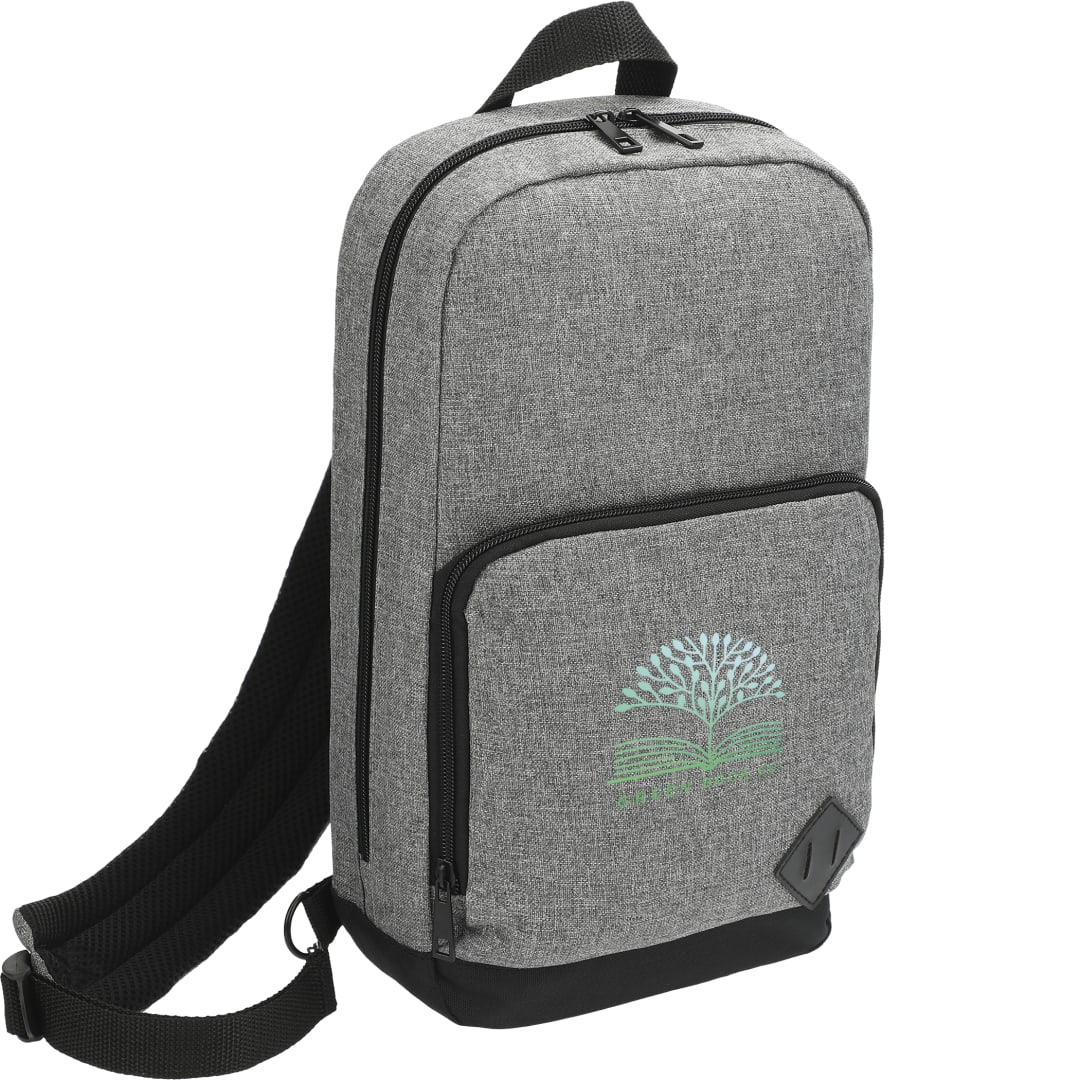 Graphite Deluxe Recycled Sling Backpack 27