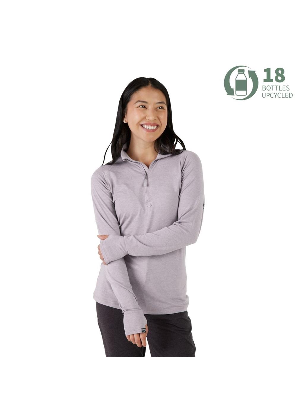 Storm Creek Women's Pacesetter Super Soft Lightweight Quarter Zip 165